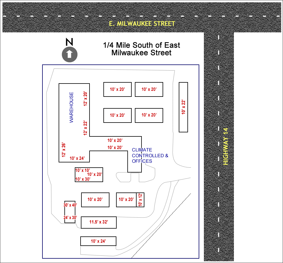 Janesville Self Storage Facility FAQs and Answers